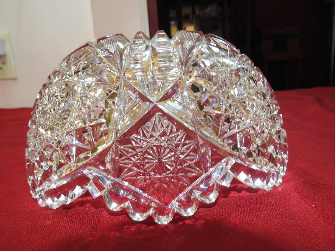 ABP Cut Glass Round Bowl - 4