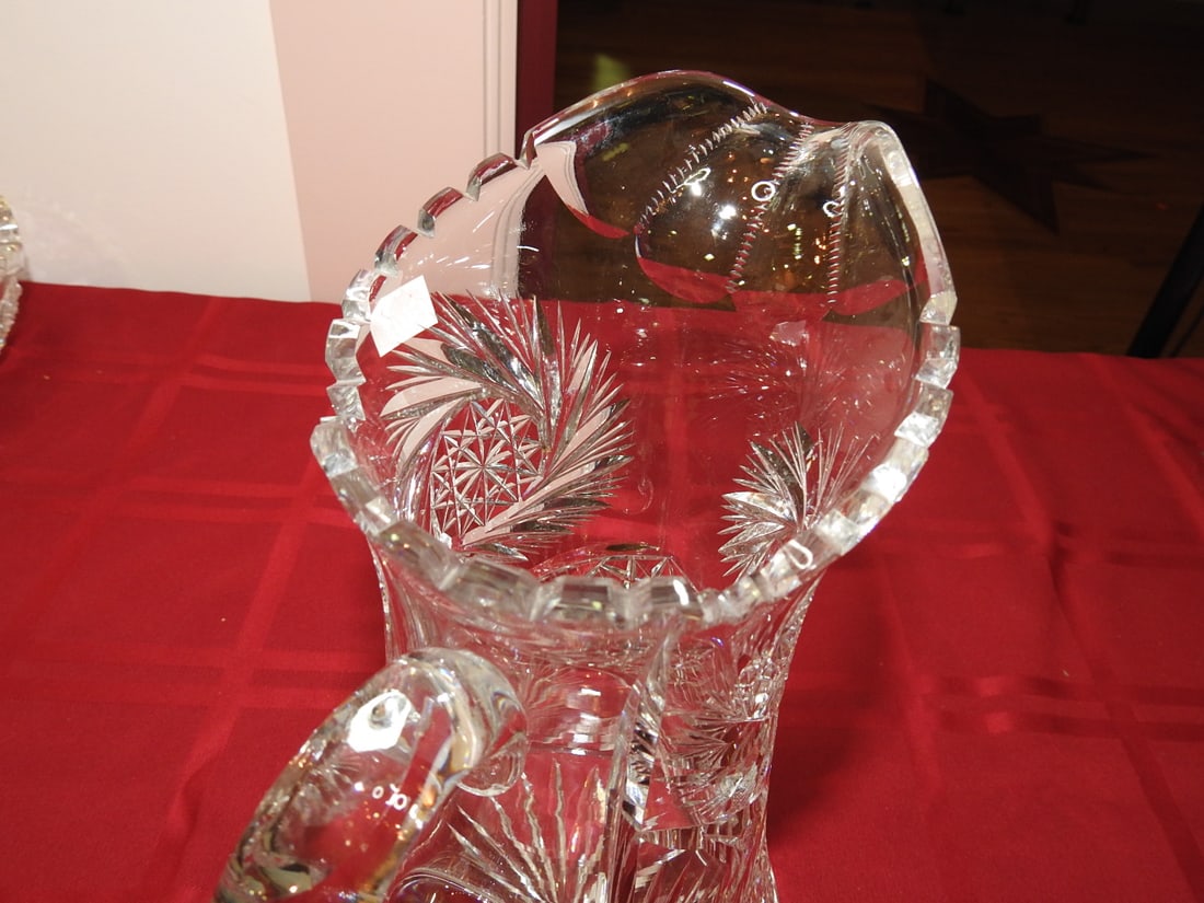 ABP Cut Glass Tankard Water Pitcher - 3