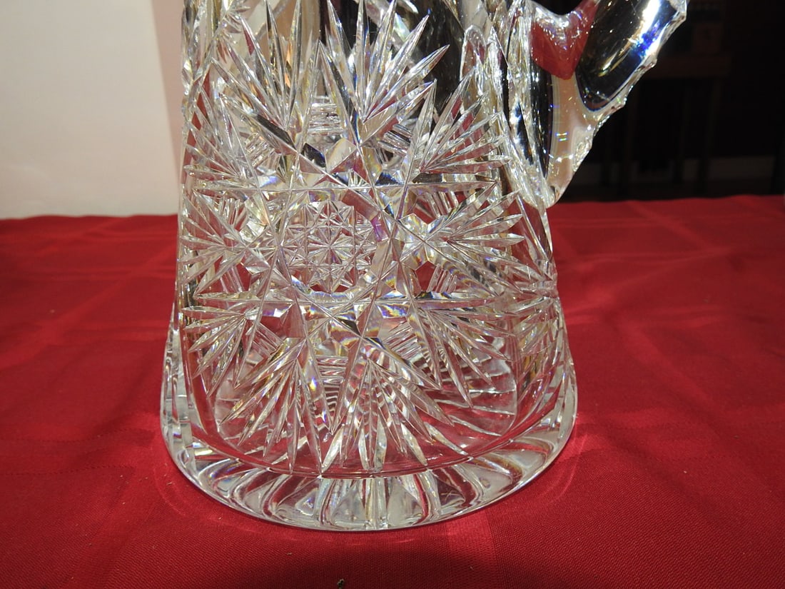 ABP Cut Glass Water Pitcher - 3