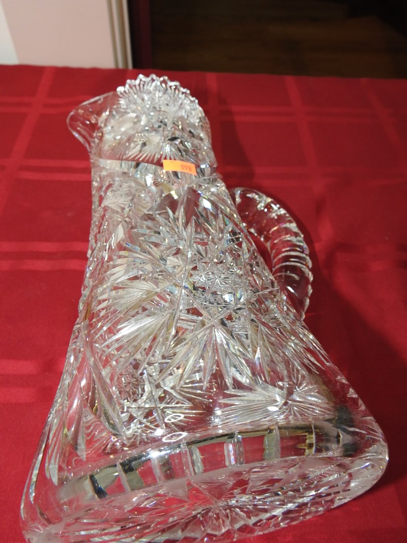 ABP Cut Glass Water Pitcher - 5