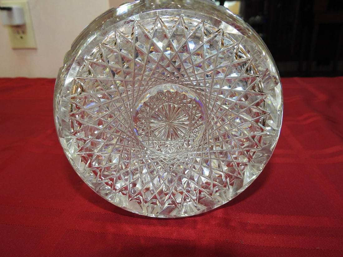 ABP Cut Glass Tankard Water Pitcher - 7