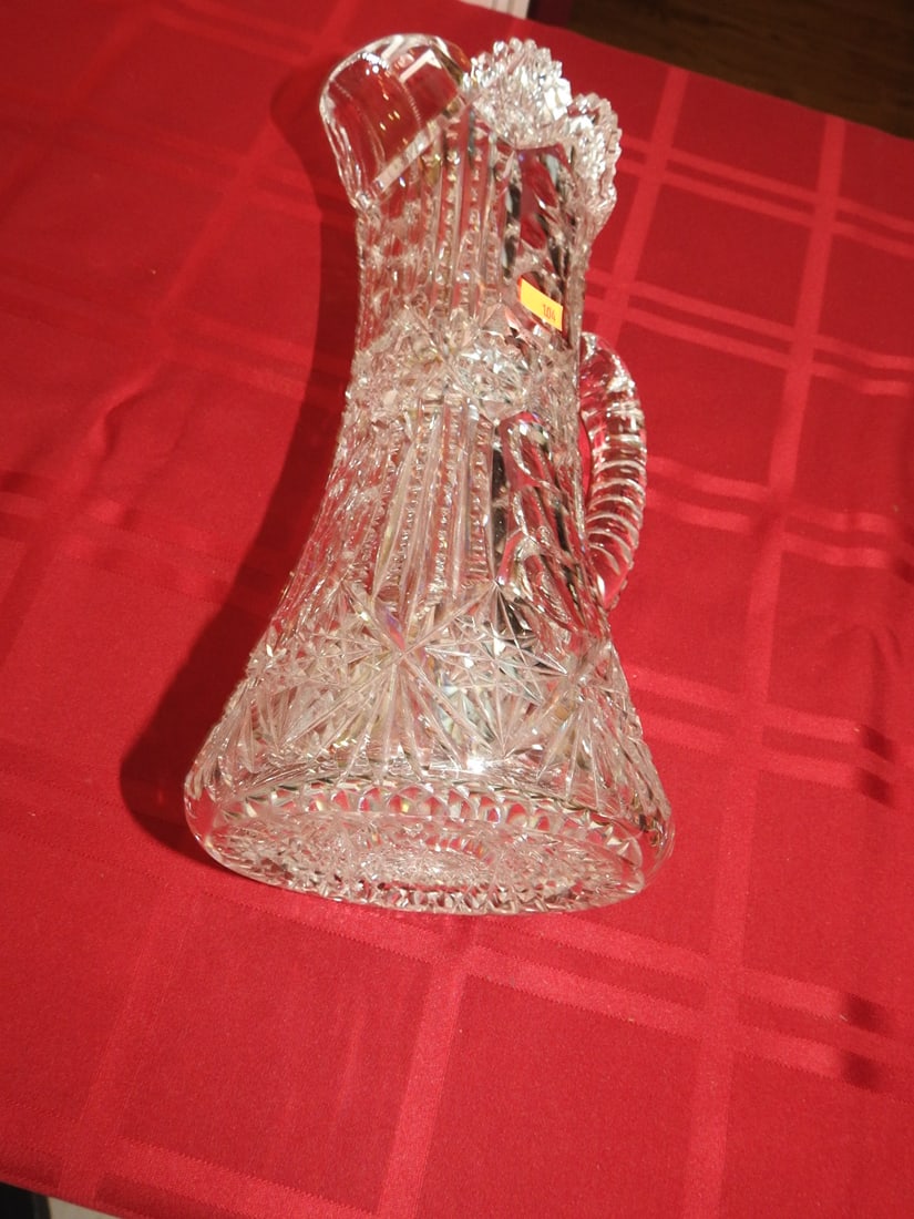 ABP Cut Glass Tankard Water Pitcher - 8