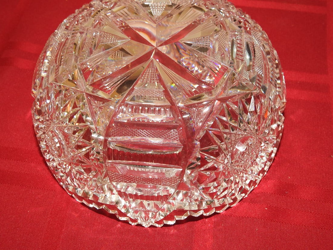 ABP Cut Glass Master Berry / Fruit Bowl - 4