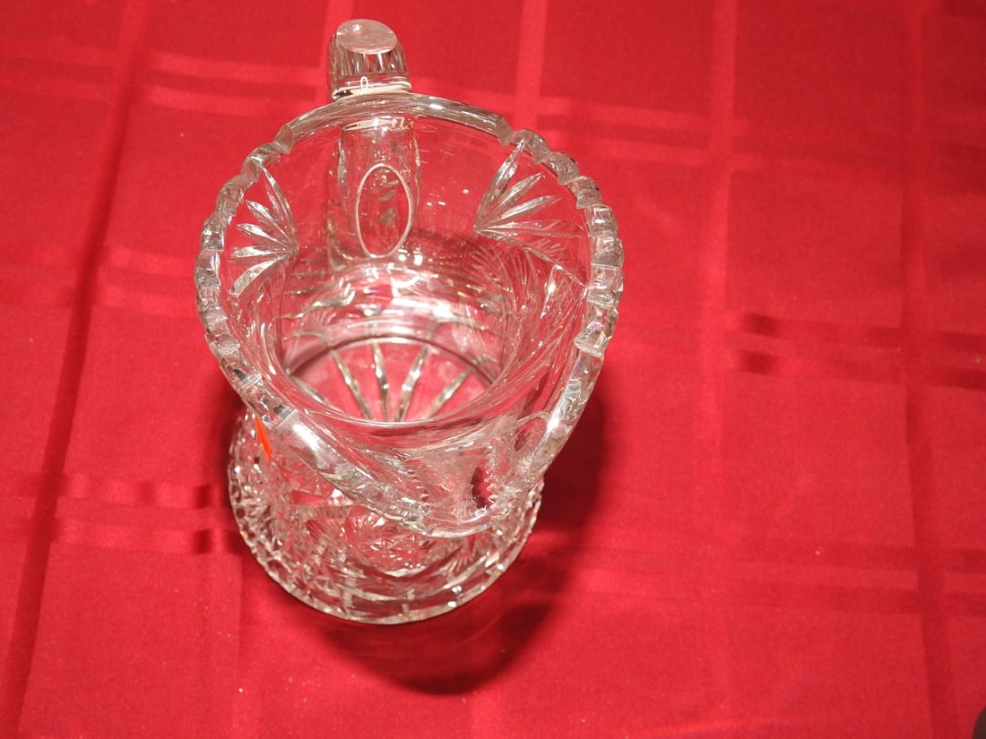 ABP Cut Glass Tankard Water Pitcher - 4