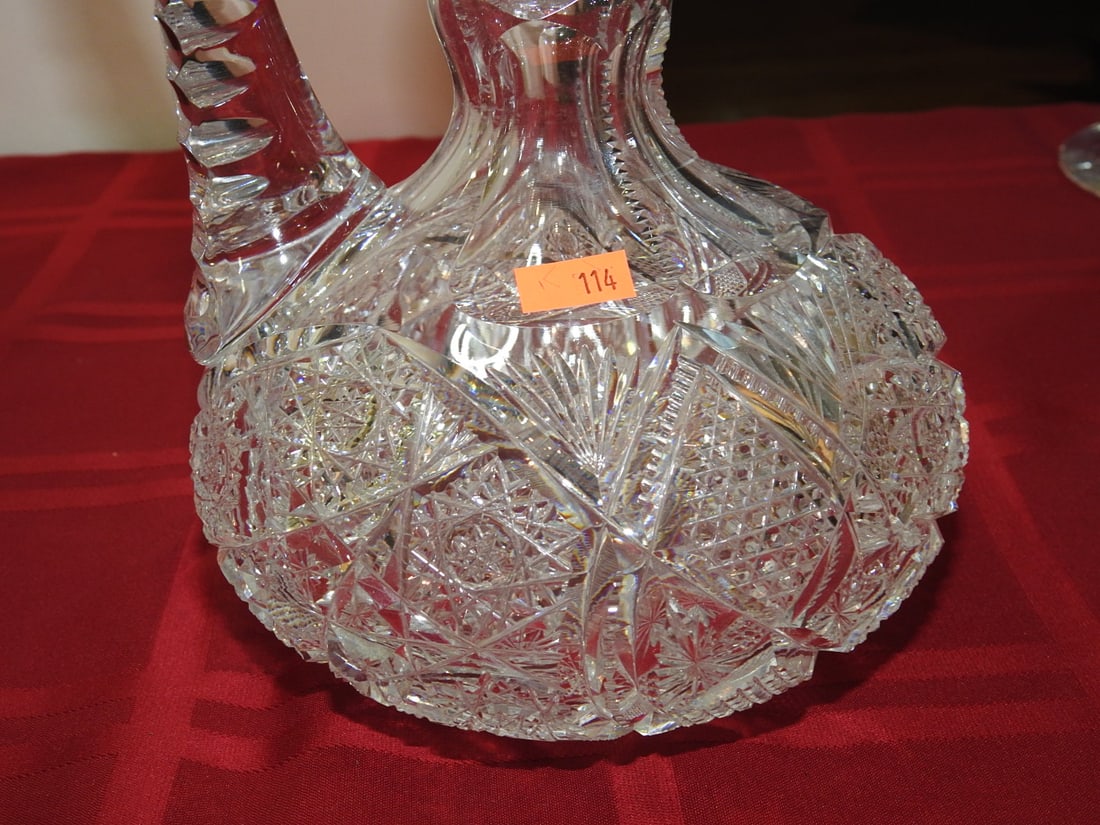 ABP Cut Glass Decanter with Original Stopper - 2