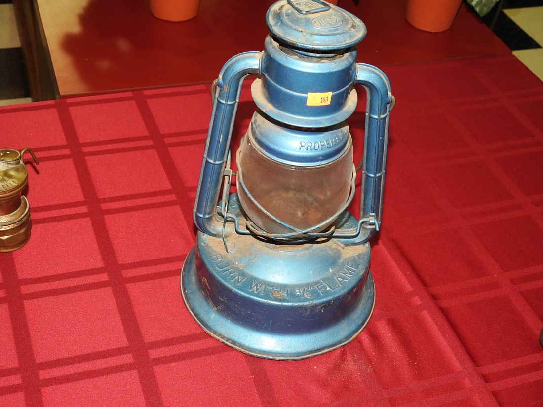 Dietz Little Wizard Lantern, City of Portland Marked (1 of 9)