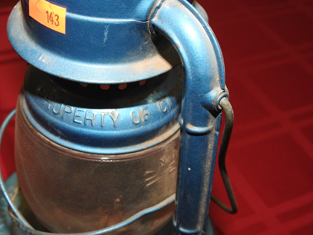 Dietz Little Wizard Lantern, City of Portland Marked - 3
