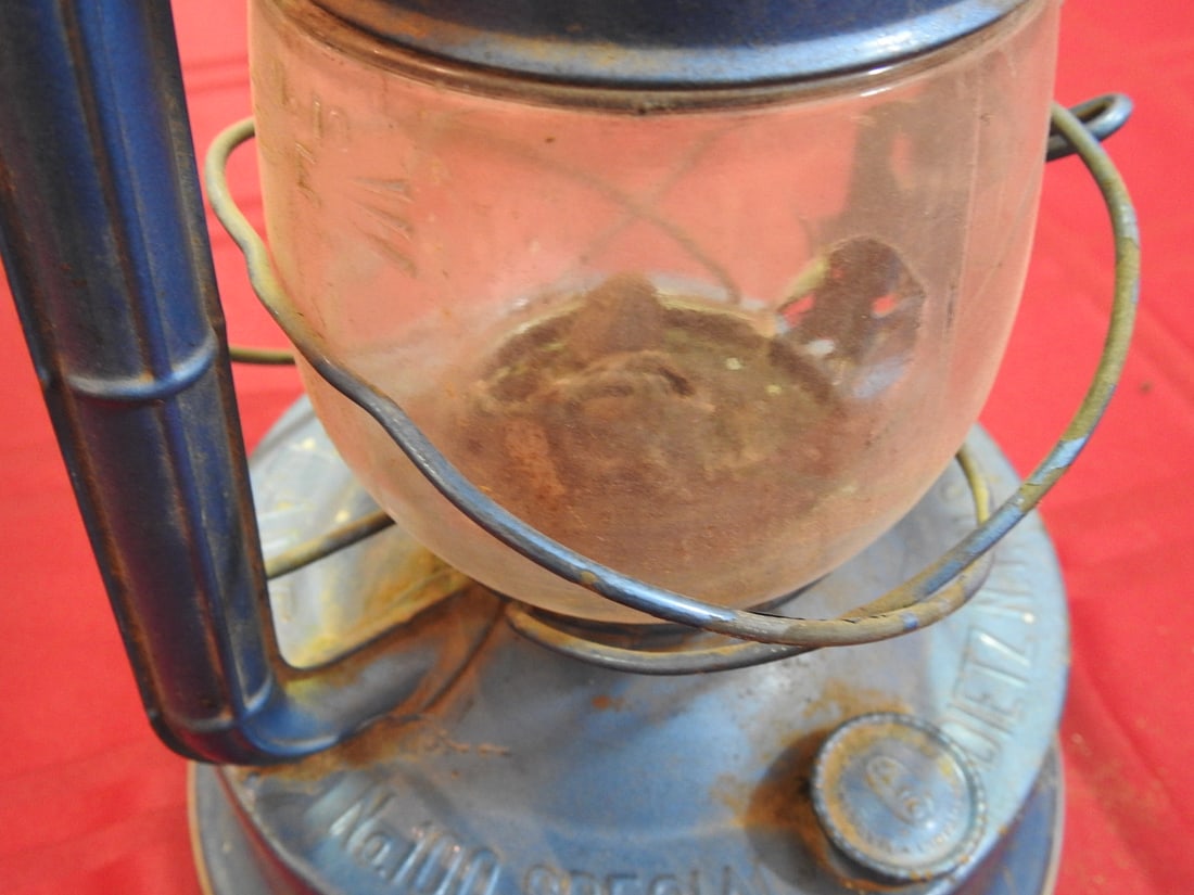 Dietz Little Wizard Lantern, City of Portland Marked - 8