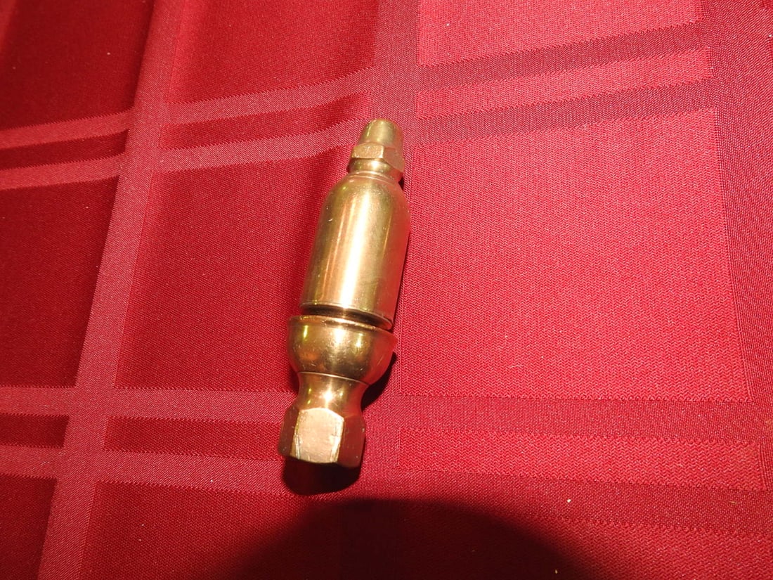 Small Brass Steam Whistle - 2