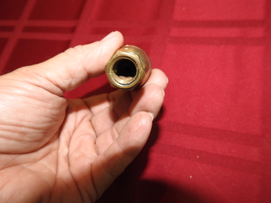 Small Brass Steam Whistle - 3