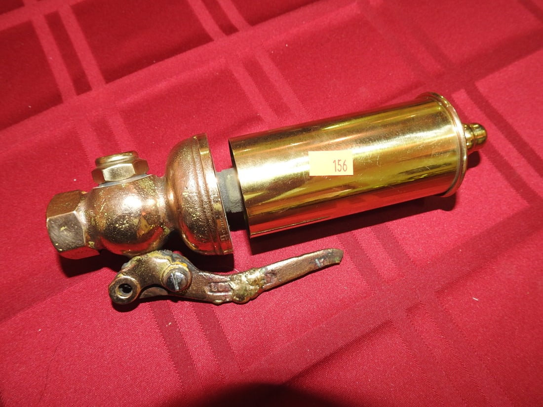 Brass Steam Whistle with Lever Assembly (1 of 6)