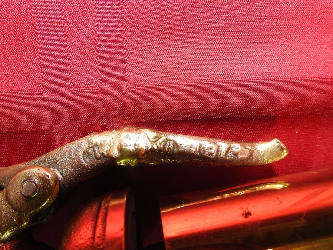 Brass Steam Whistle with Lever Assembly - 4