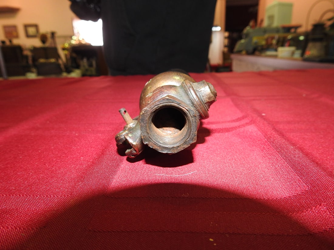 Brass Steam Whistle with Valve Body - 3