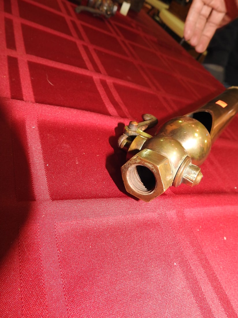 Long Brass Steam Whistle - 5