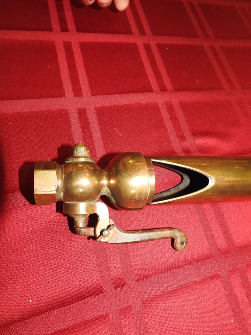 Long Brass Steam Whistle - 6