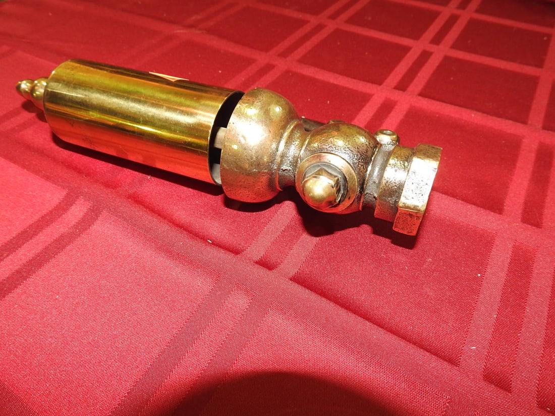 Brass Steam Whistle with Valve - 2