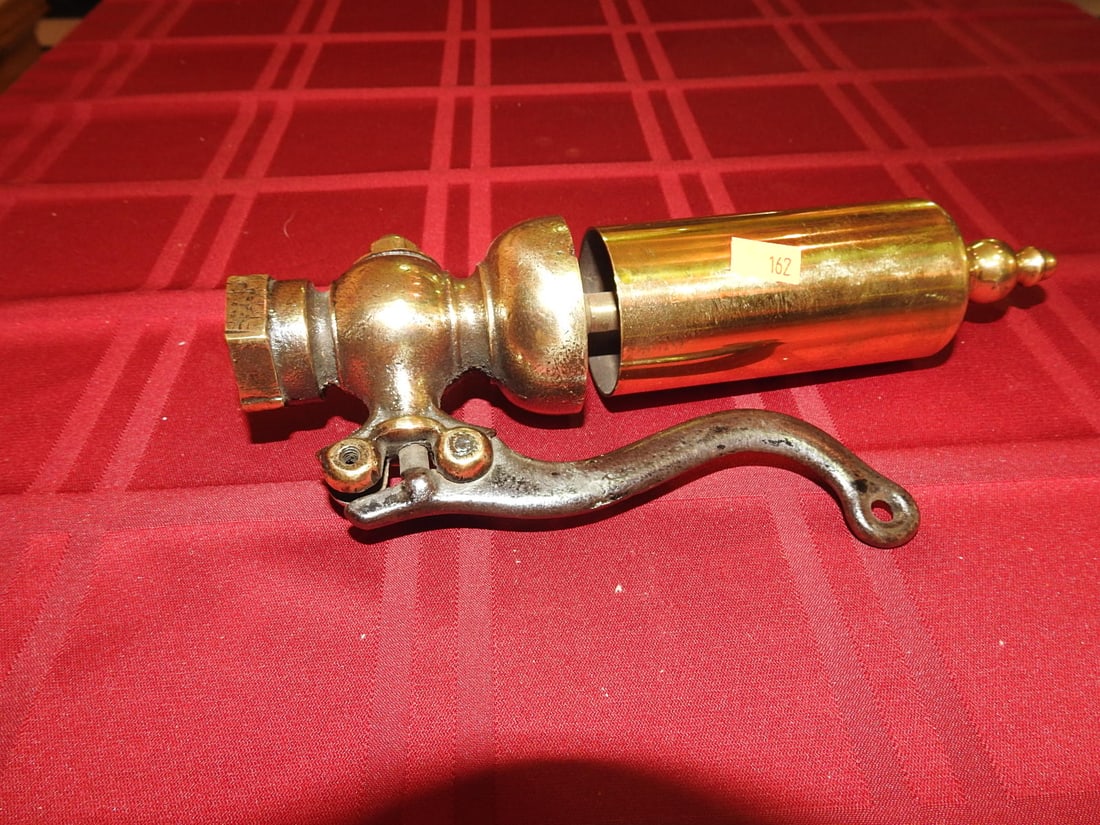 Brass Steam Whistle with Valve - 3