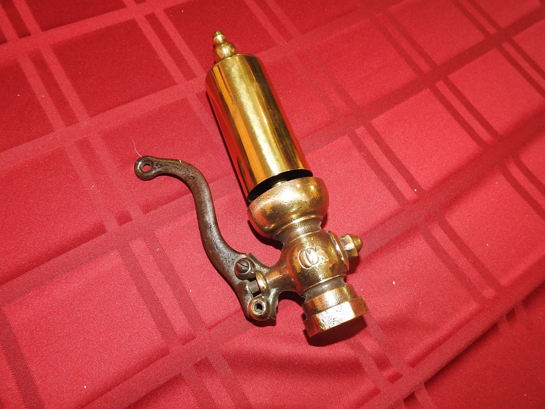 Brass Steam Whistle with Valve - 5