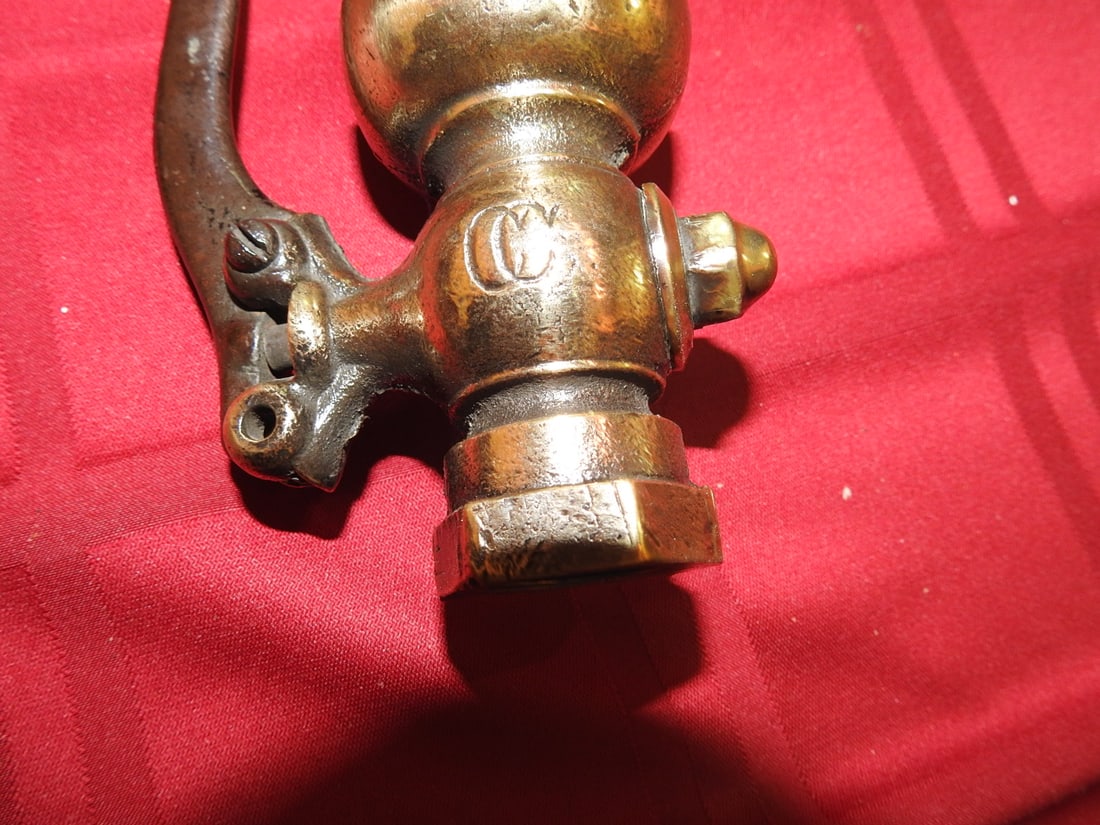 Brass Steam Whistle with Valve - 6