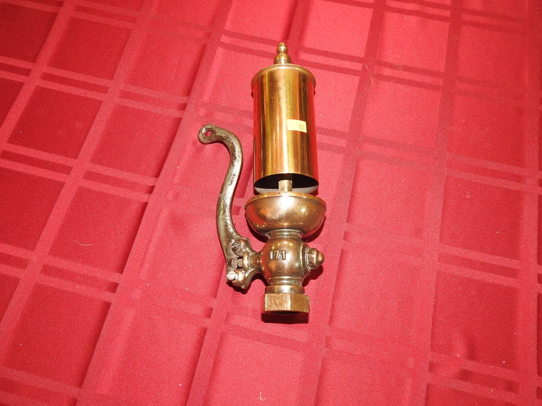 Brass Steam Whistle with Valve Assembly (1 of 6)