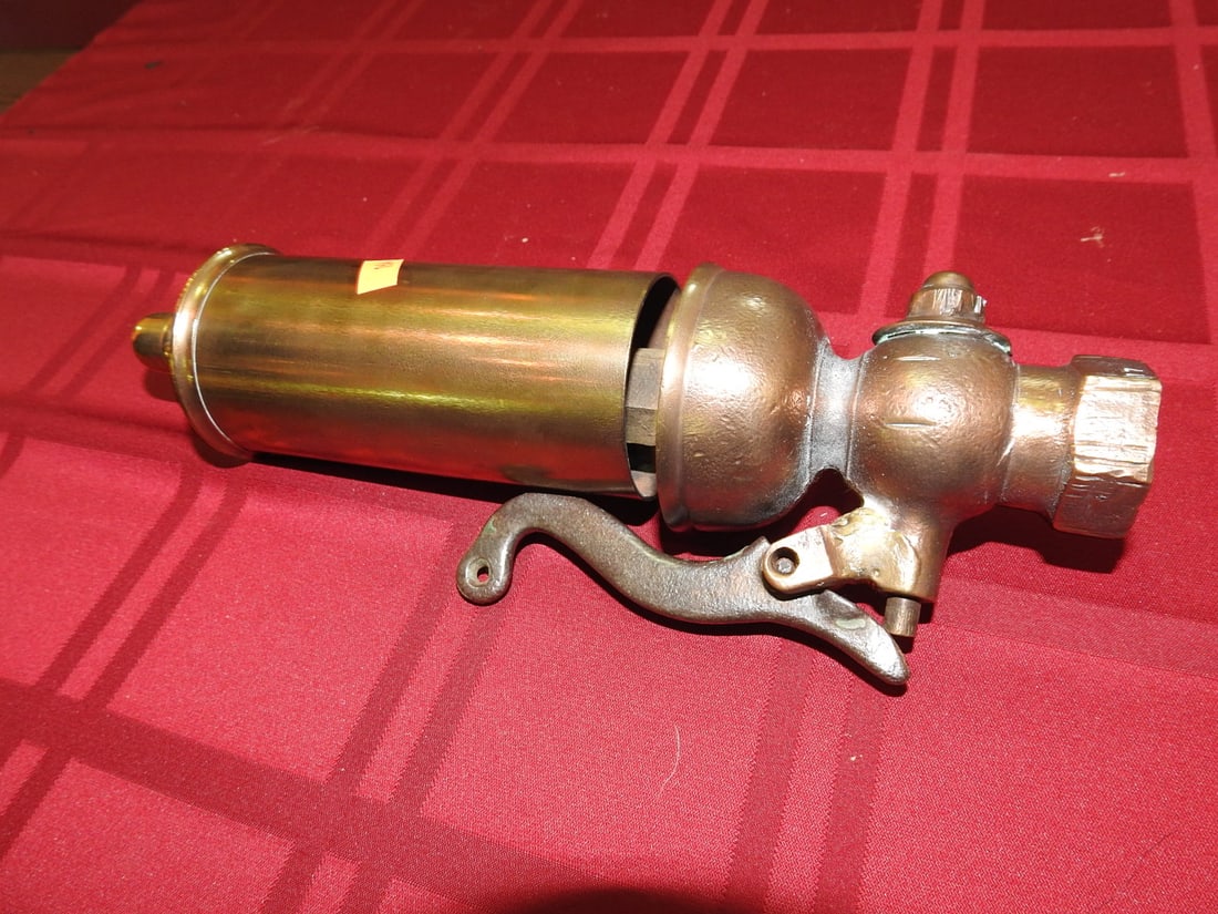 Brass Steam Whistle with Valve Body - 2