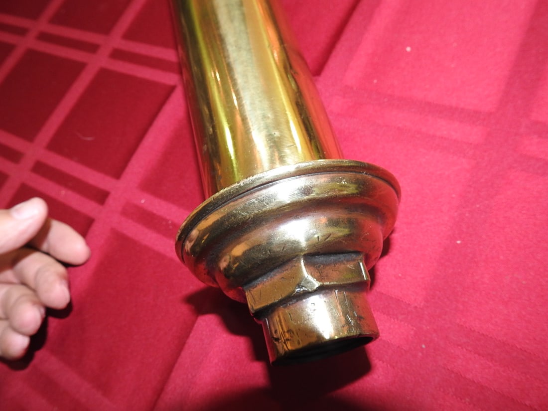 Long Brass Steam Whistle - 5