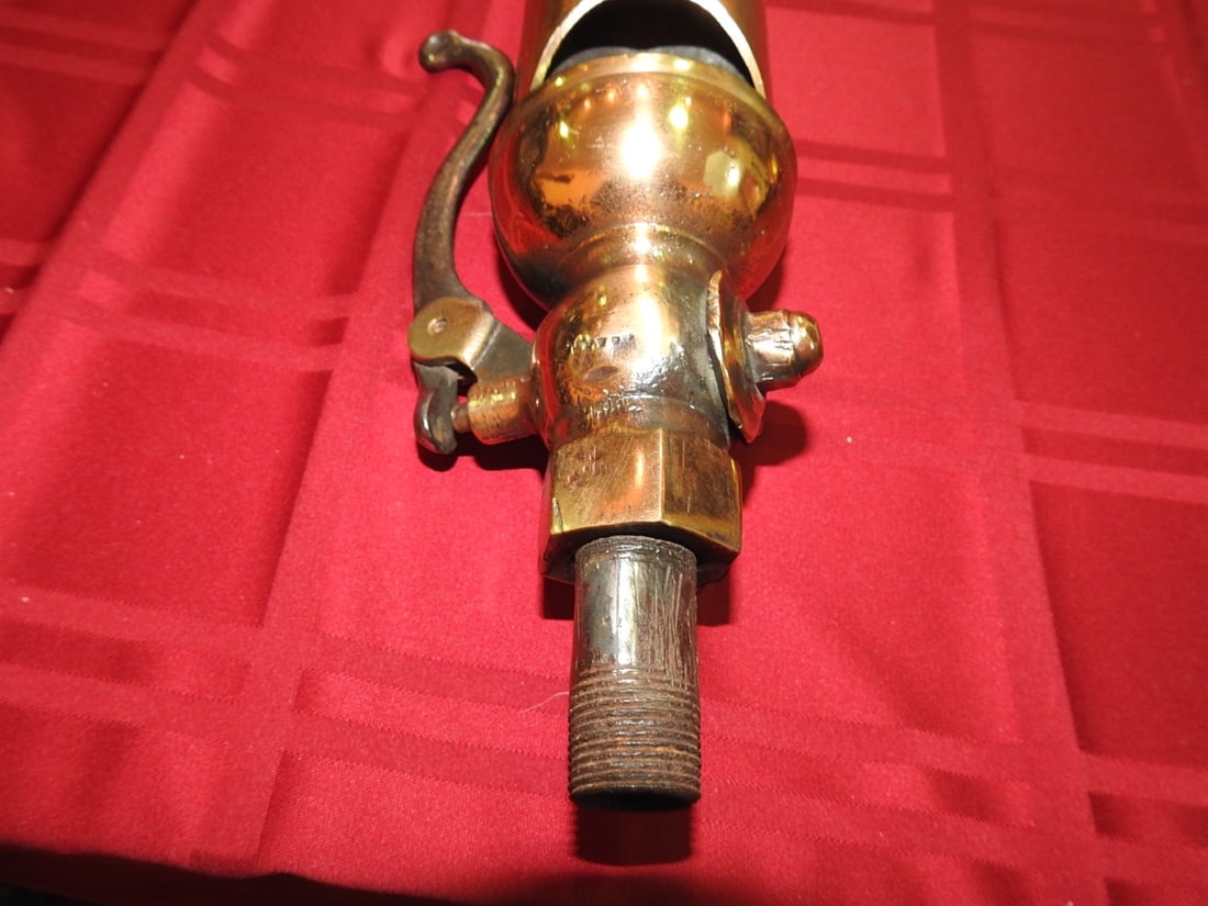 Large Brass Steam Whistle - 4