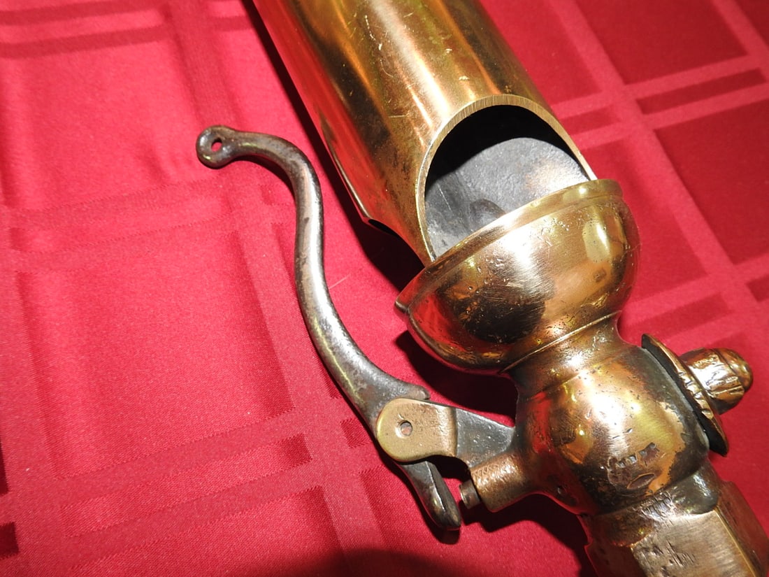 Large Brass Steam Whistle - 5