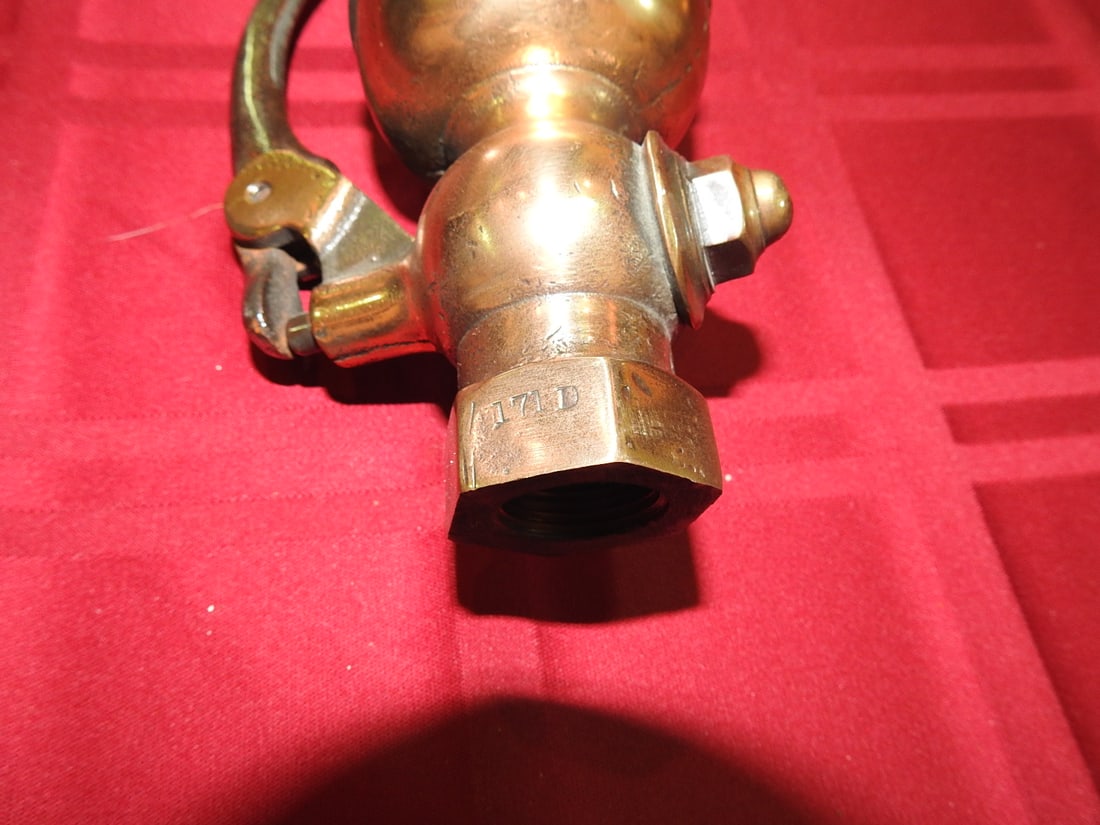 Buckeye Brass Works Steam Whistle Fitting 171D - 3