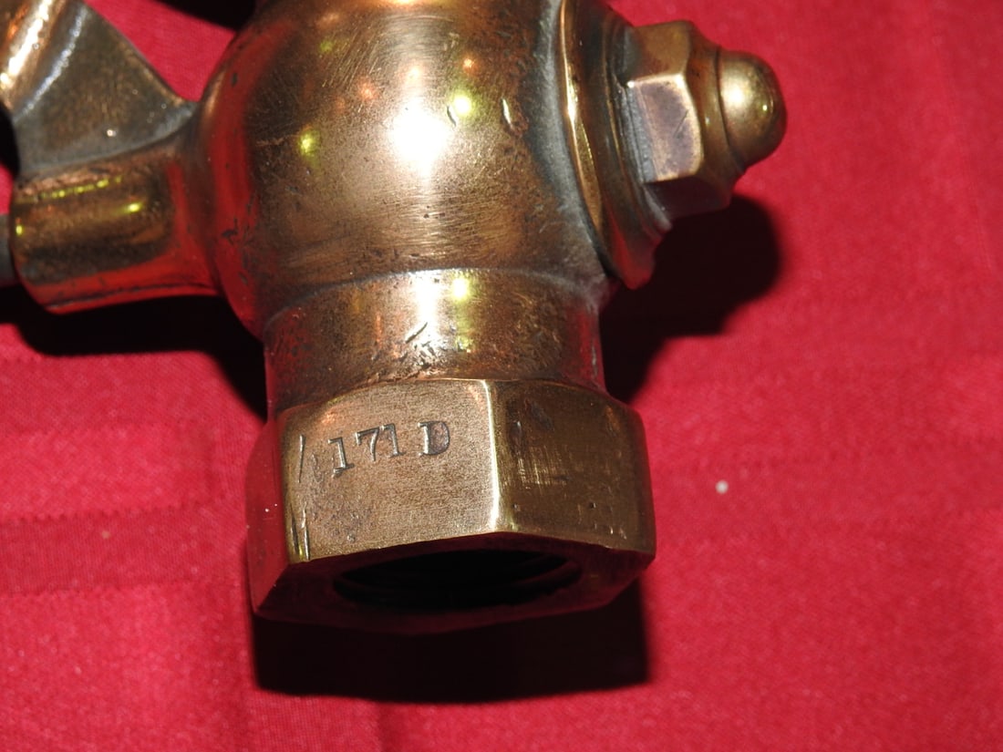 Buckeye Brass Works Steam Whistle Fitting 171D - 4