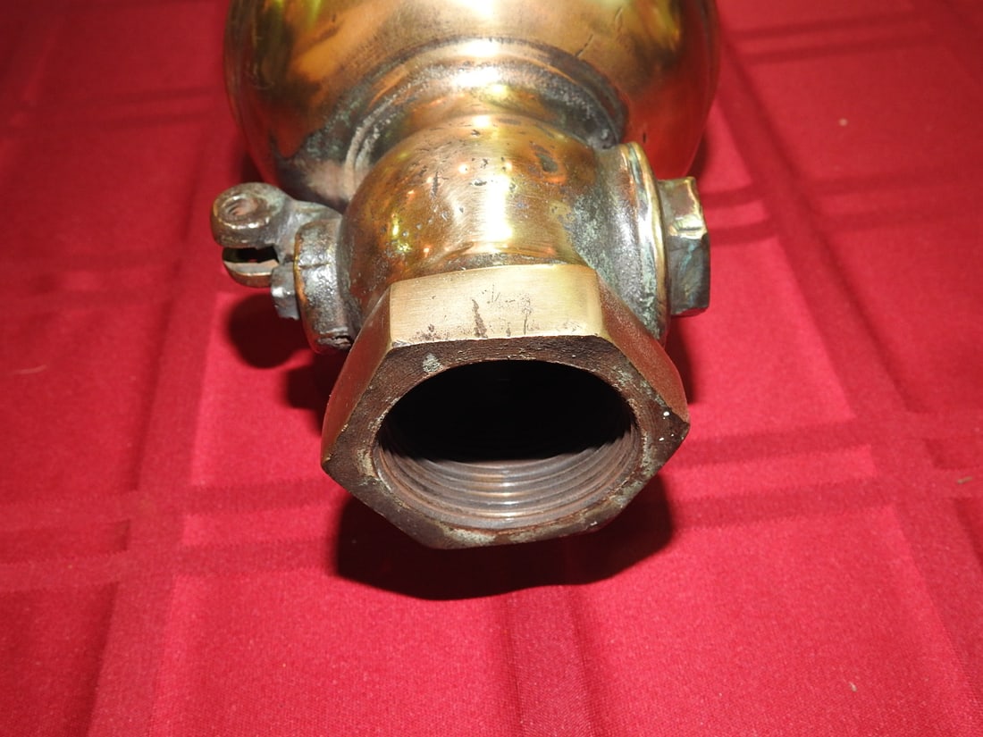 Large Brass Steam Whistle - 2