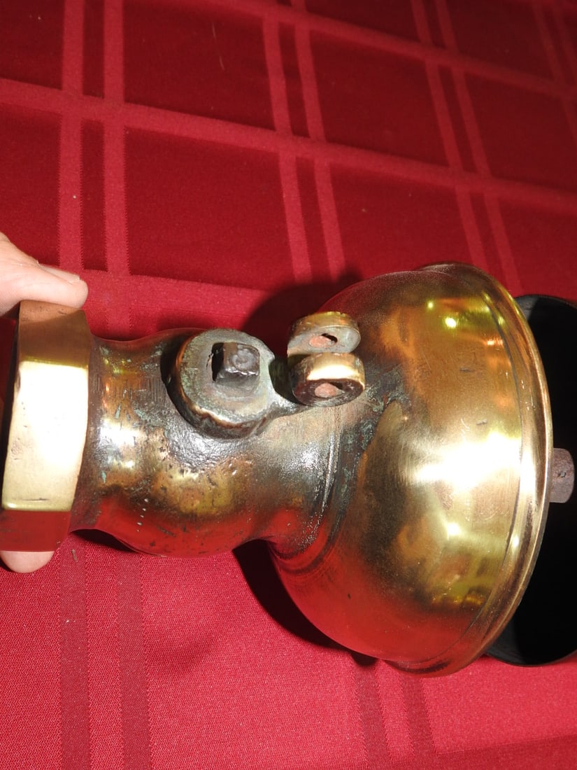 Large Brass Steam Whistle - 3