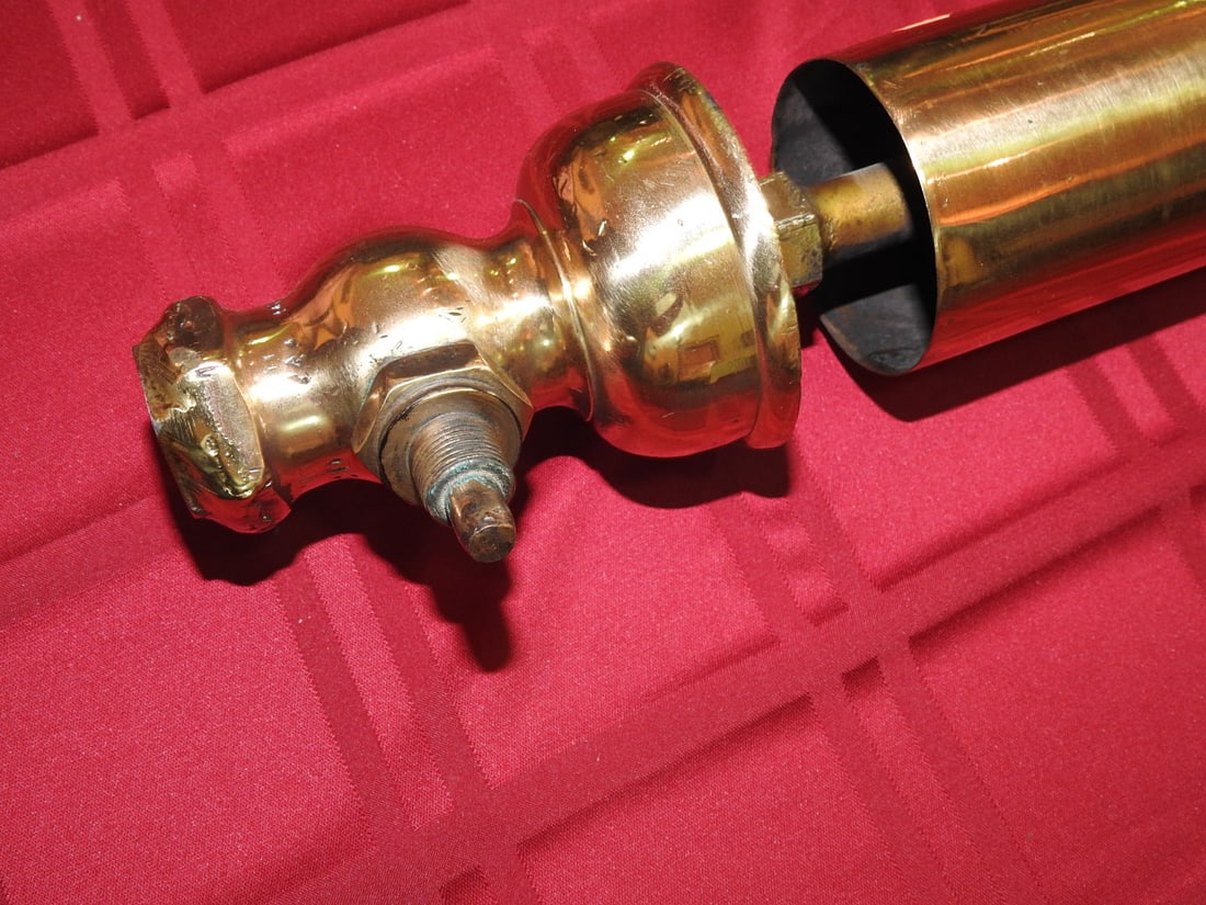 Brass Steam Whistle with Valve - 2