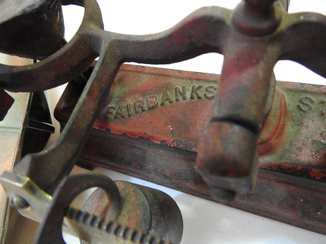 Fairbanks Standard Counter Scale with Pan - 2