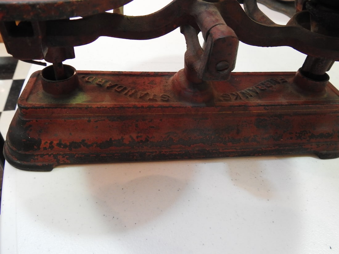 Fairbanks Standard Counter Scale with Pan - 6