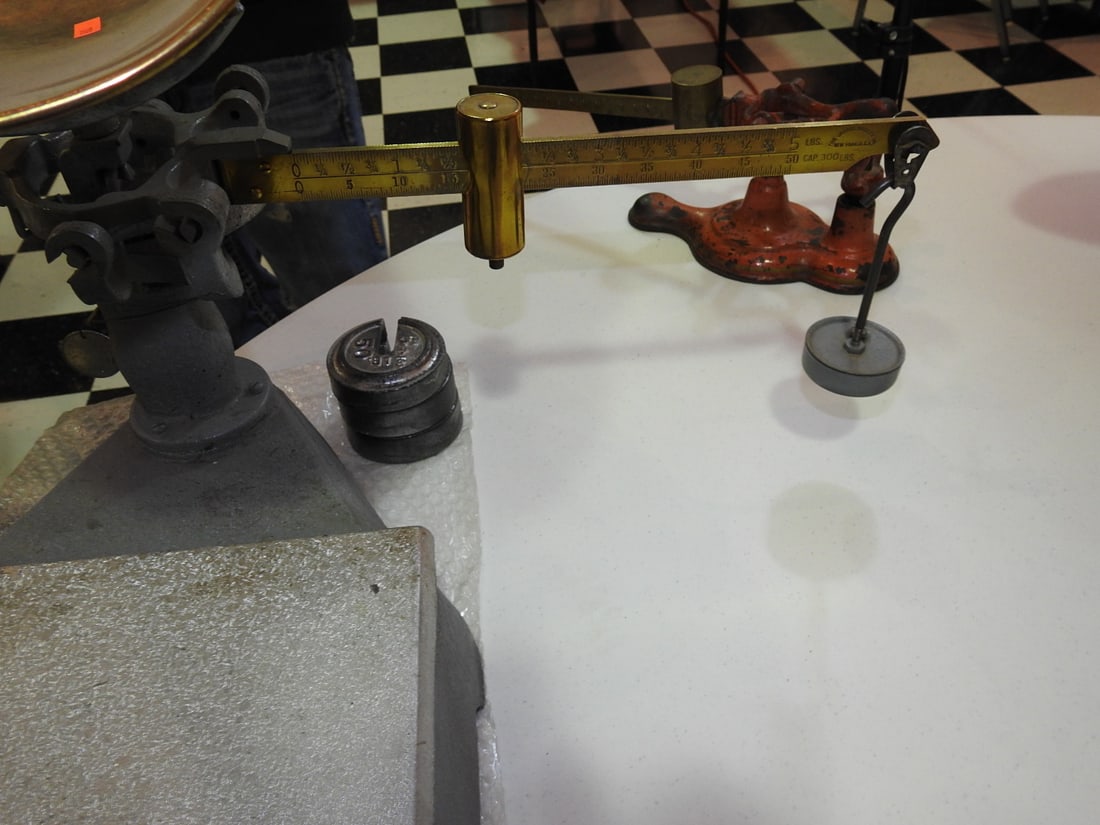 Detecto Counter Scale with Brass Bowl - 4