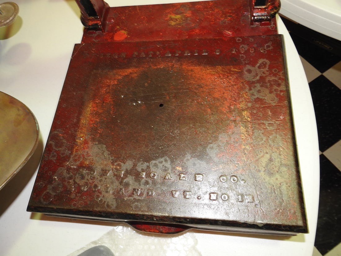 Howe Scale Co. Counter Scale, 1886 - 4