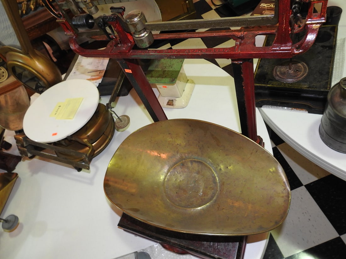 Howe Scale Co. Counter Scale, 1886 - 7