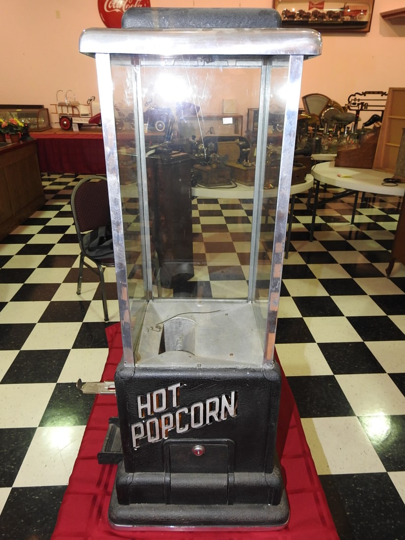 Late 1940s Electro Serve Hot Popcorn Machine - 5