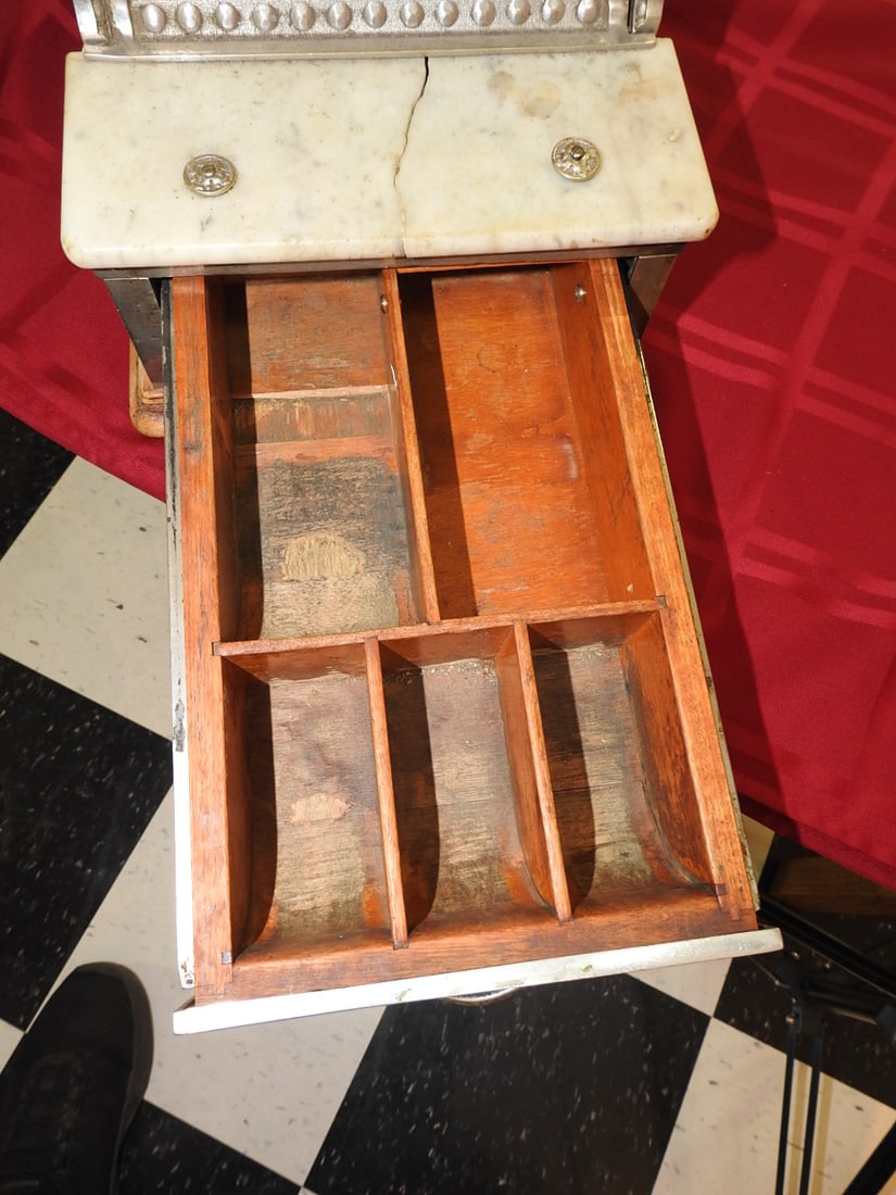 National Cash Register with Marble Top - 5