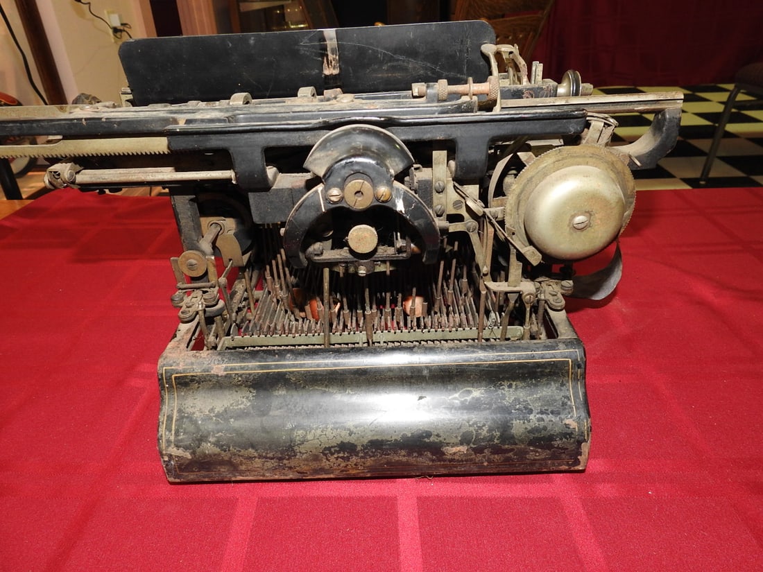 Antique Densmore Typewriter - 3