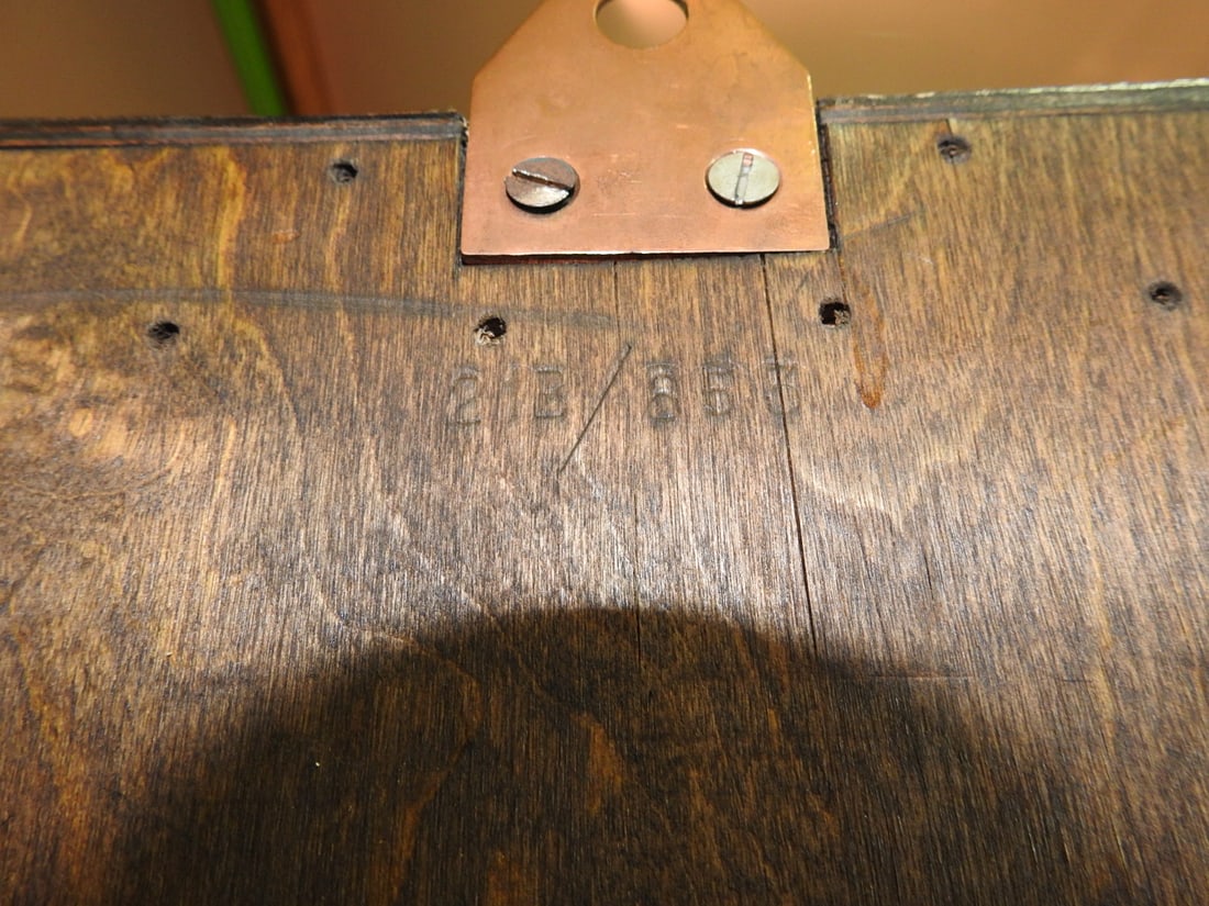 Antique National Brand Time Clock / Recorder - 8