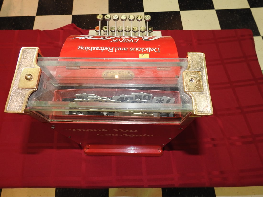 National Coca-Cola Themed Cash Register - 11