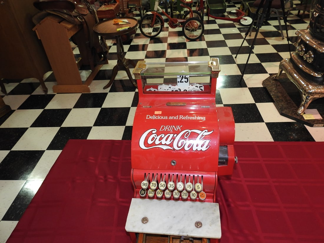 National Coca-Cola Themed Cash Register - 4