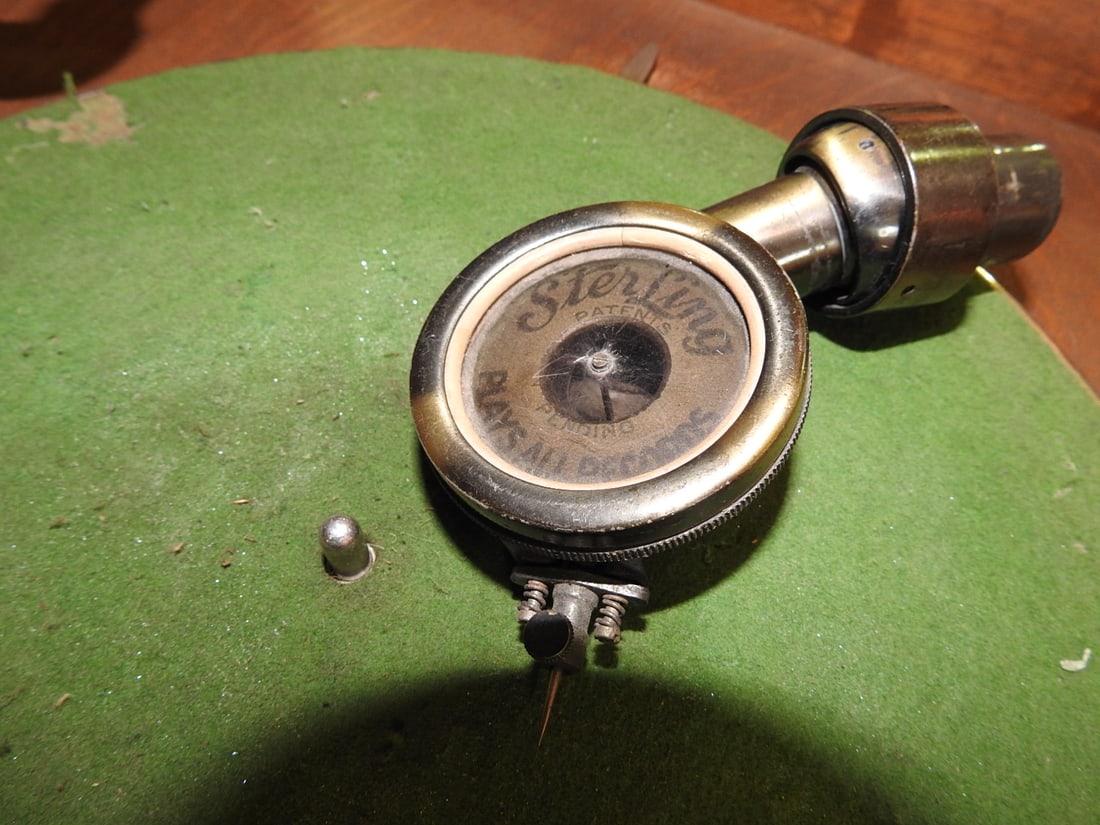 Antique Brunswick Cabinet Phonograph - 10