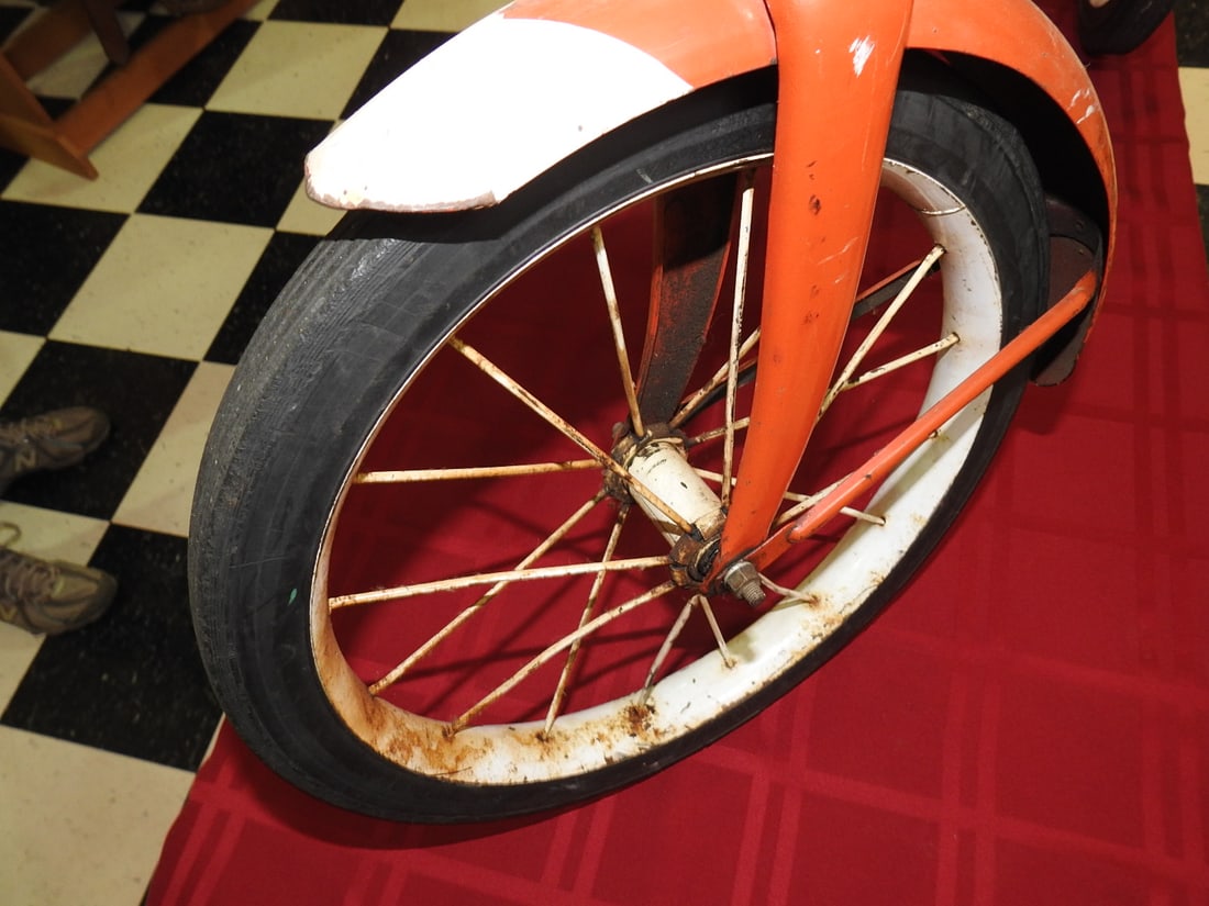 Antique Large Chain-Drive Tricycle - 3