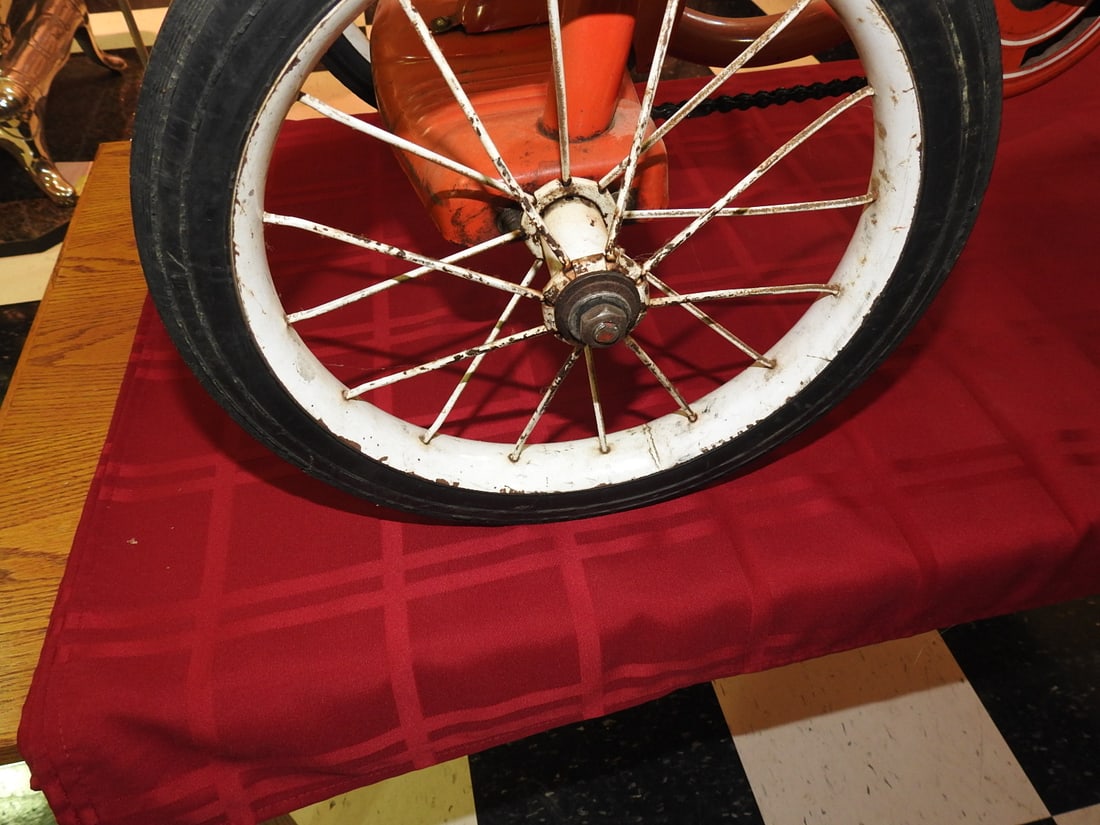 Antique Large Chain-Drive Tricycle - 5