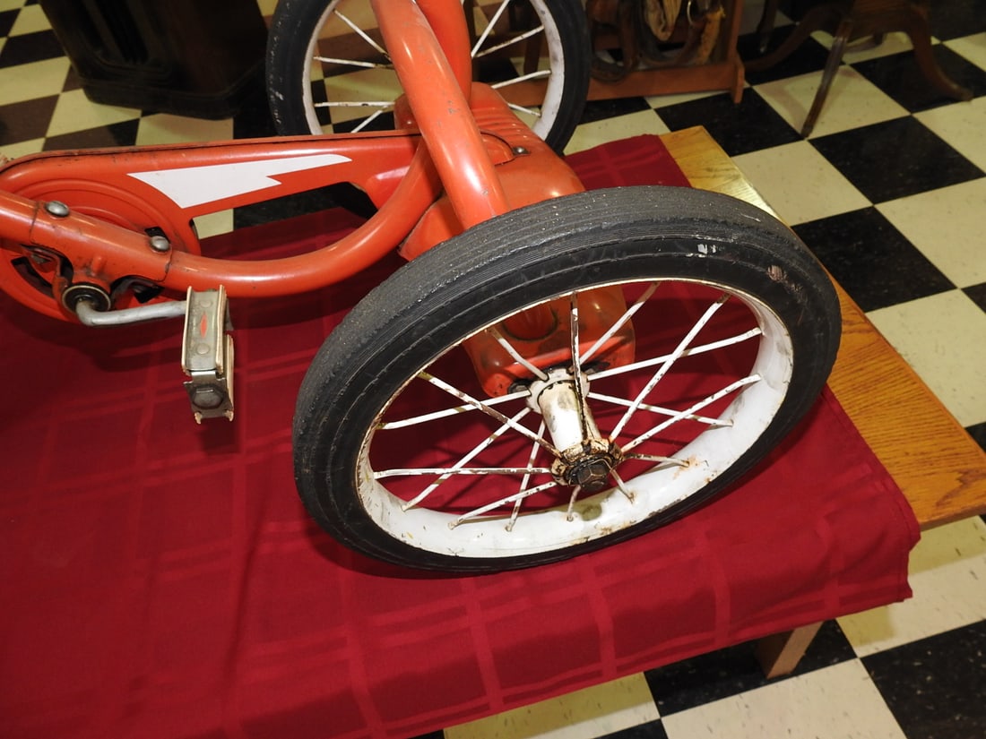 Antique Large Chain-Drive Tricycle - 7