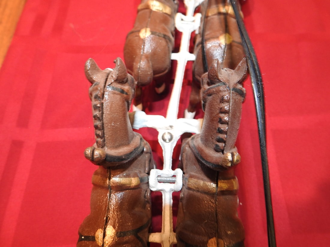 Budweiser Clydesdale Eight-Horse Hitch Wagon - 12
