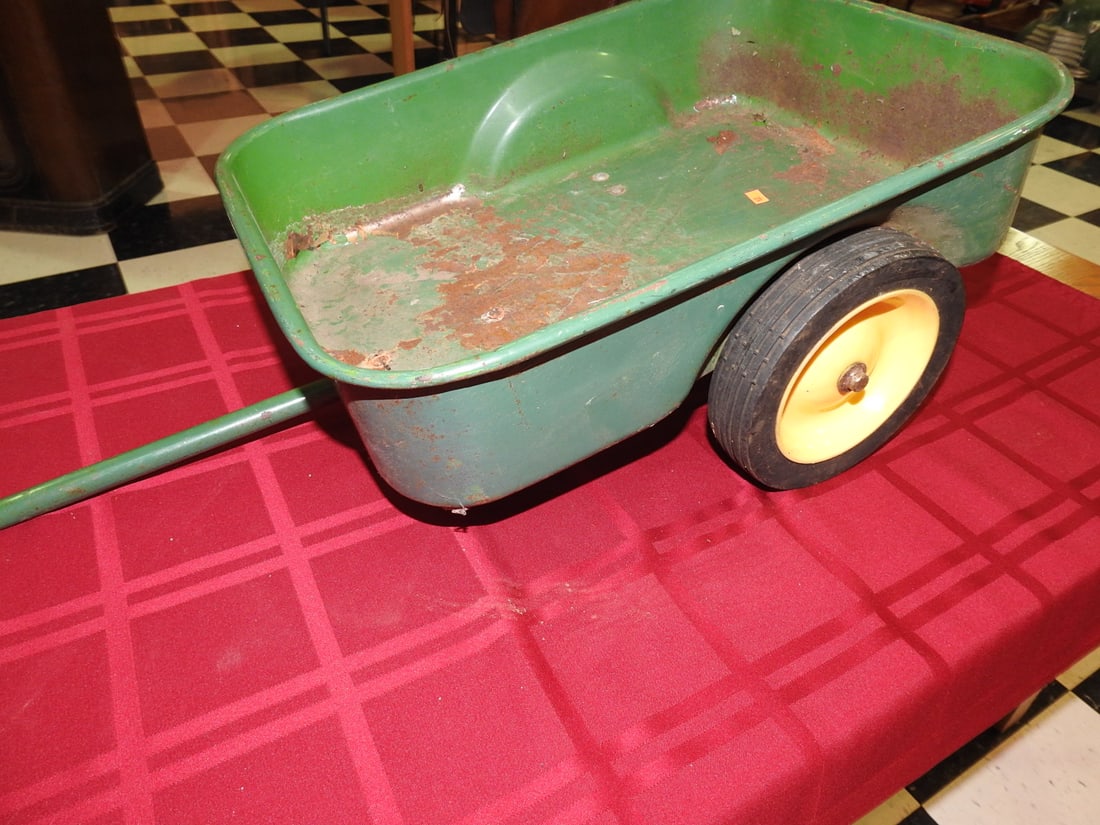 Vintage John Deere Trailer Wagon - 3
